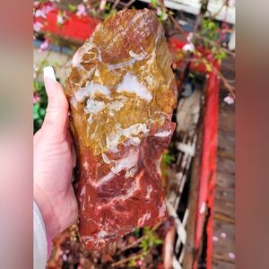 Natural Red Orange Purple Jasper